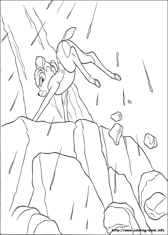 Bambi 2 coloring picture